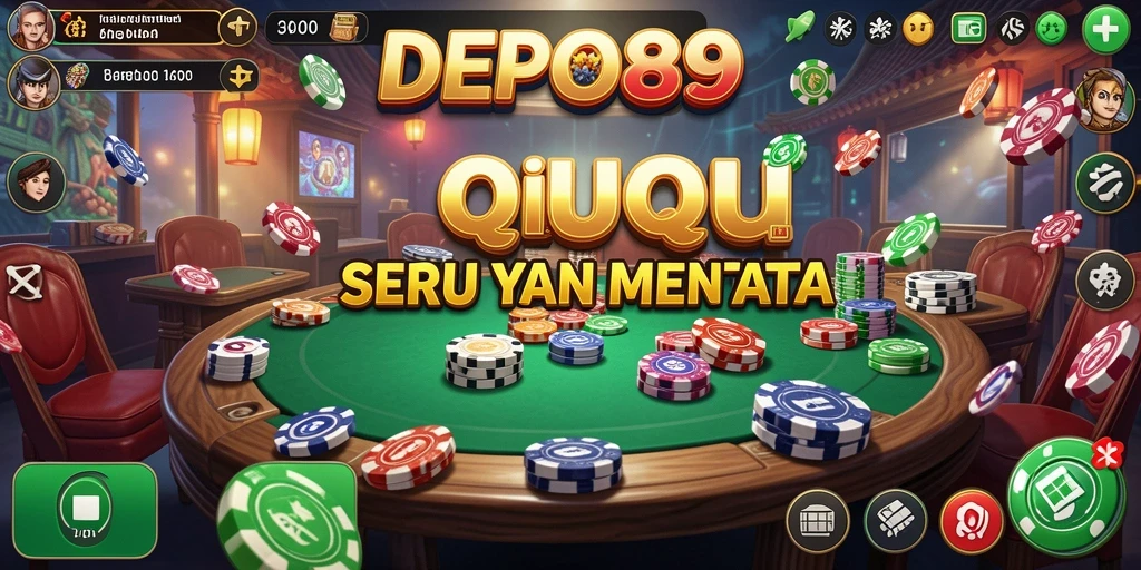 Screenshot DEPO89 menampilkan gameplay QiuQiu yang seru.