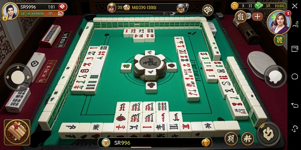 Tampilan gameplay Mahjong yang menarik dan menantang.