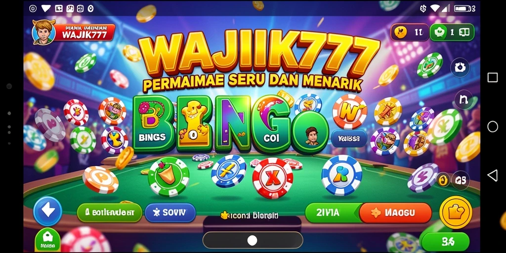 Tampilan gameplay seru dan interaktif dari WAJIK777.